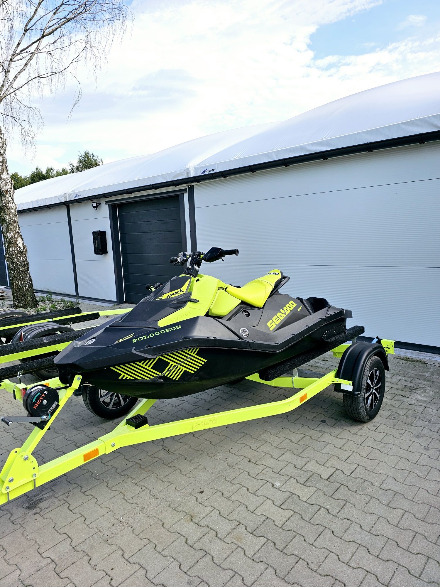 Wynajem Seadoo GTI 170hp wypożycz skuter Poznań