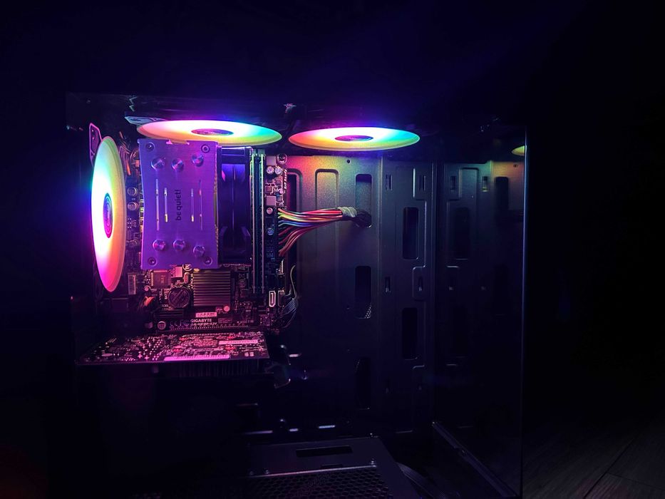 Komputer Gaming i5 GTX 16GB RAM SSD | Obudowa Akwarium | Win 10/11 Pro