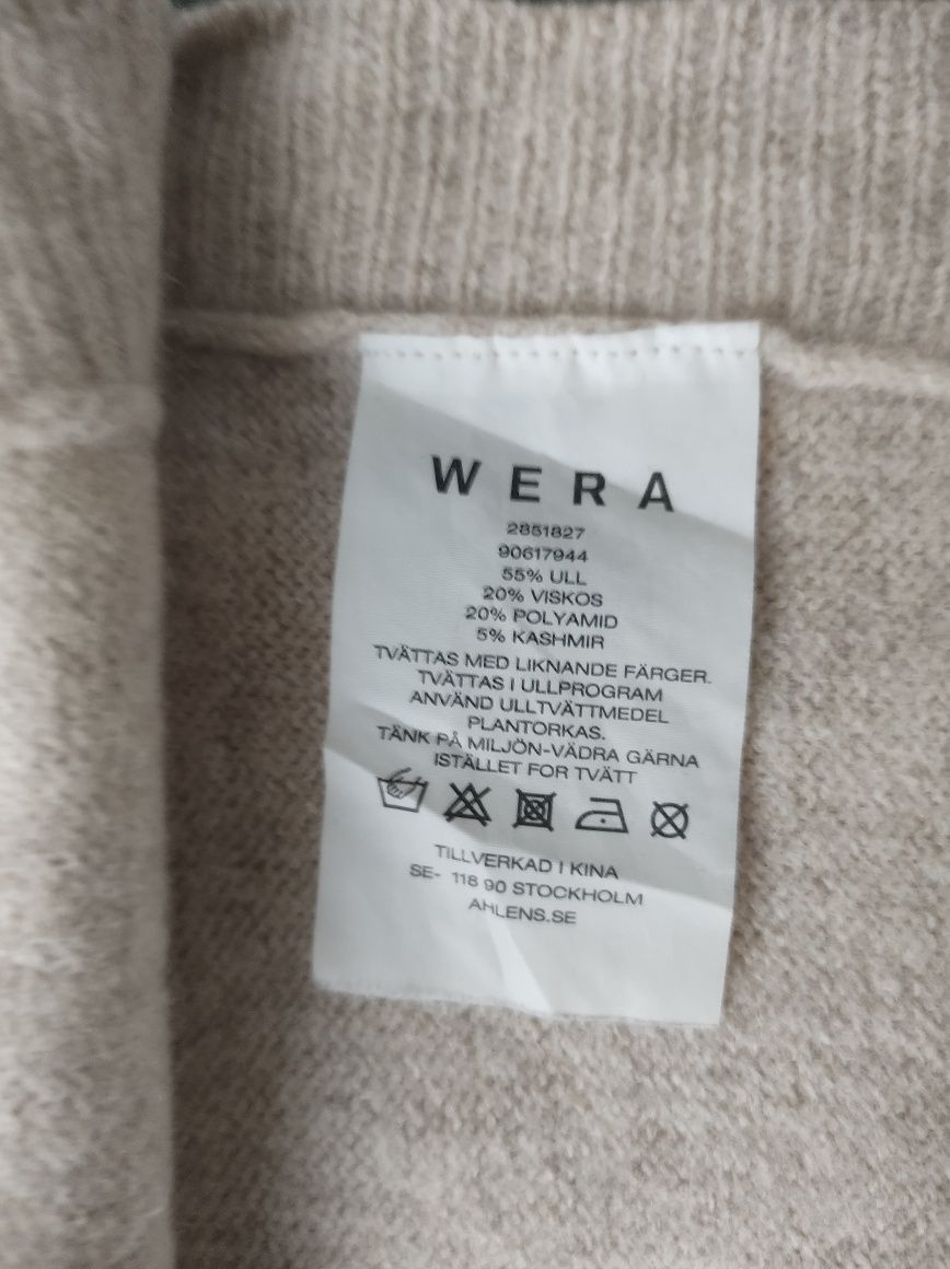 Wera rozmiar S wełniany sweter damski