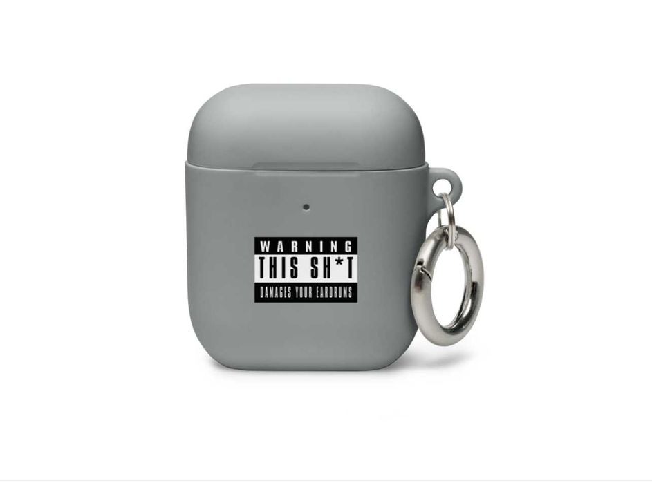 Gumowe Etui do Airpods z nadrukiem (Wybór koloru i modelu w czacie)