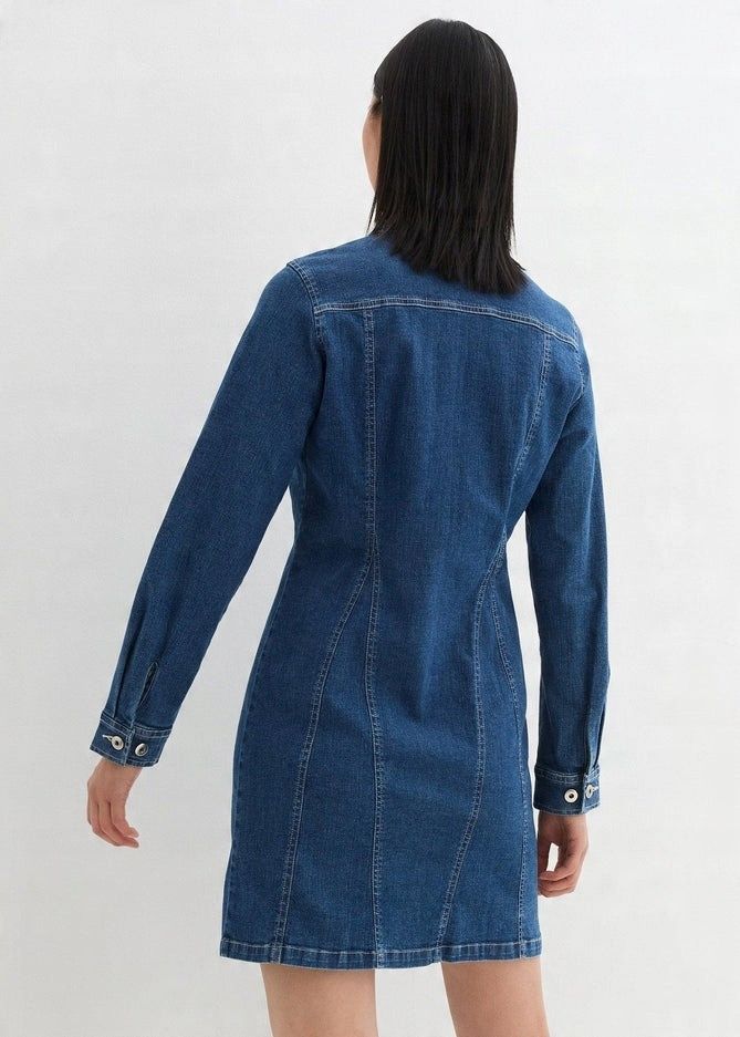 B.P.C jeansowa sukienka modna 46.