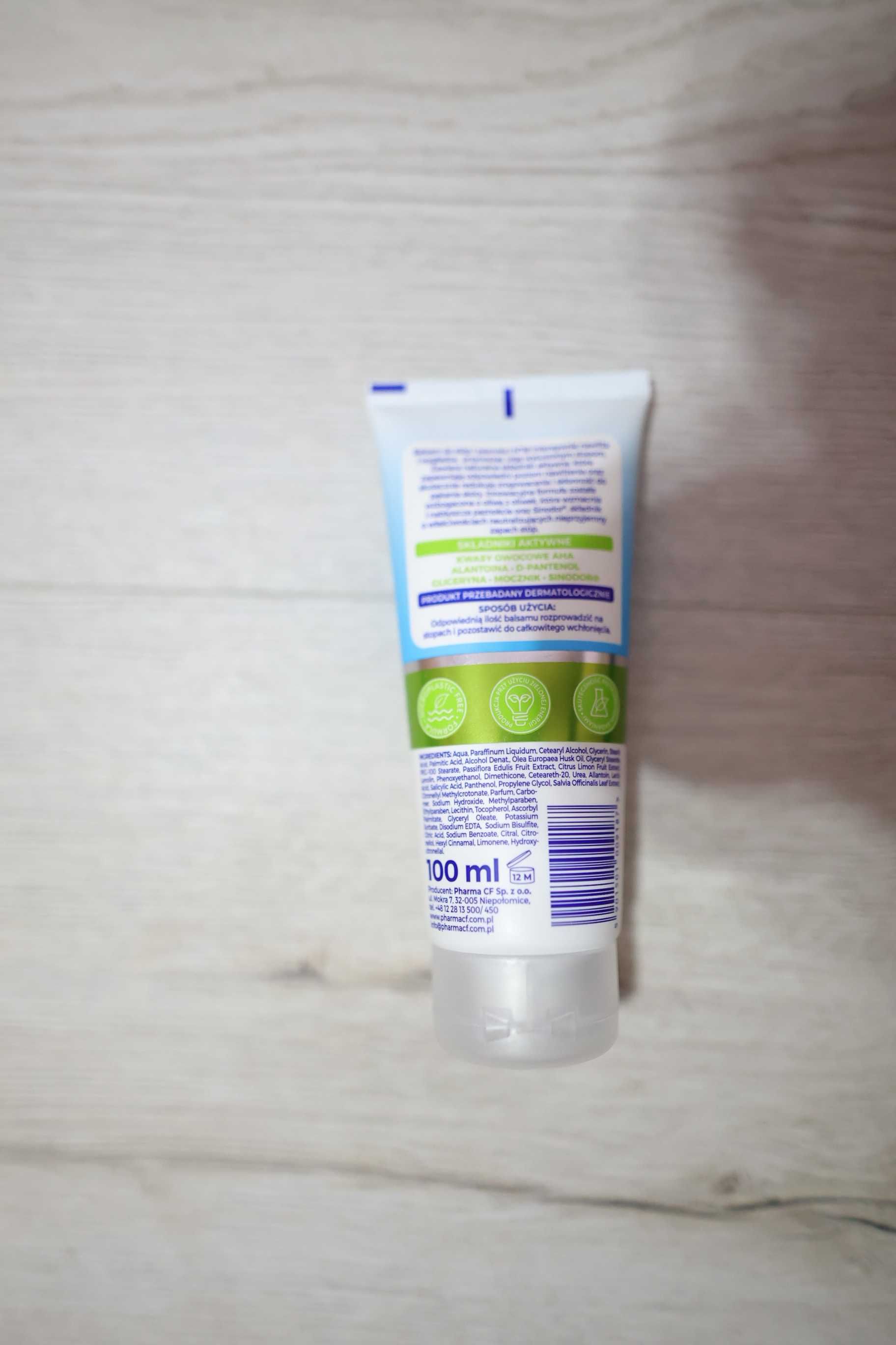 Balsam do stóp nawilżający z oliwką, 100 ml