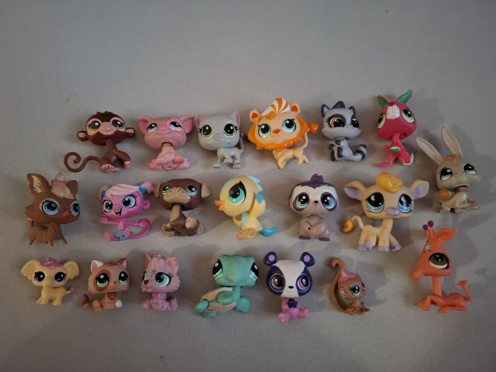 Duży zestaw figurki LPS Littlest Pet Shop