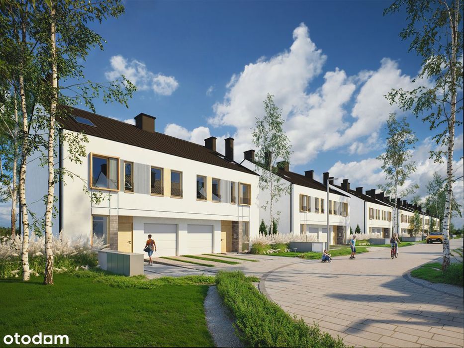 Nowoczesne domy w zabudowie bliźniaczej – Warszawa Wesoła