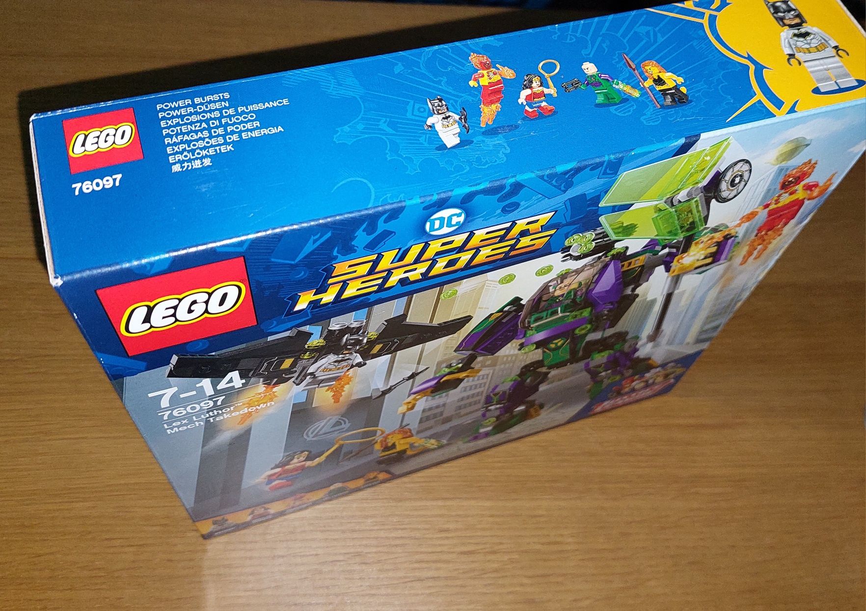 LEGO DC Comics Heroes 76097 Lex Luthor Mech Takedown - NOVO, Embalado