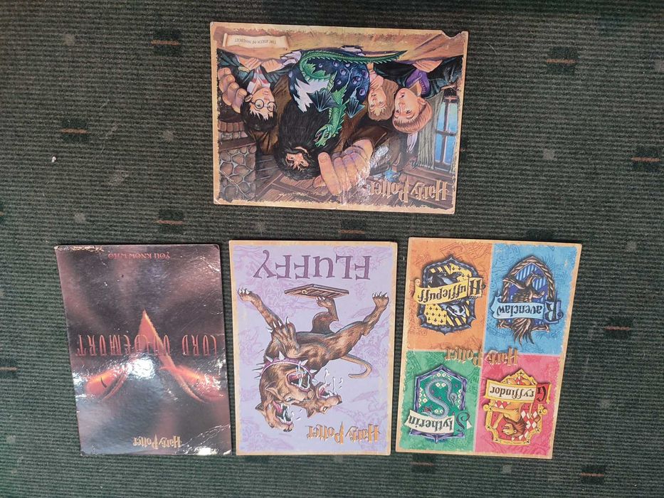4 Postais Harry Potter