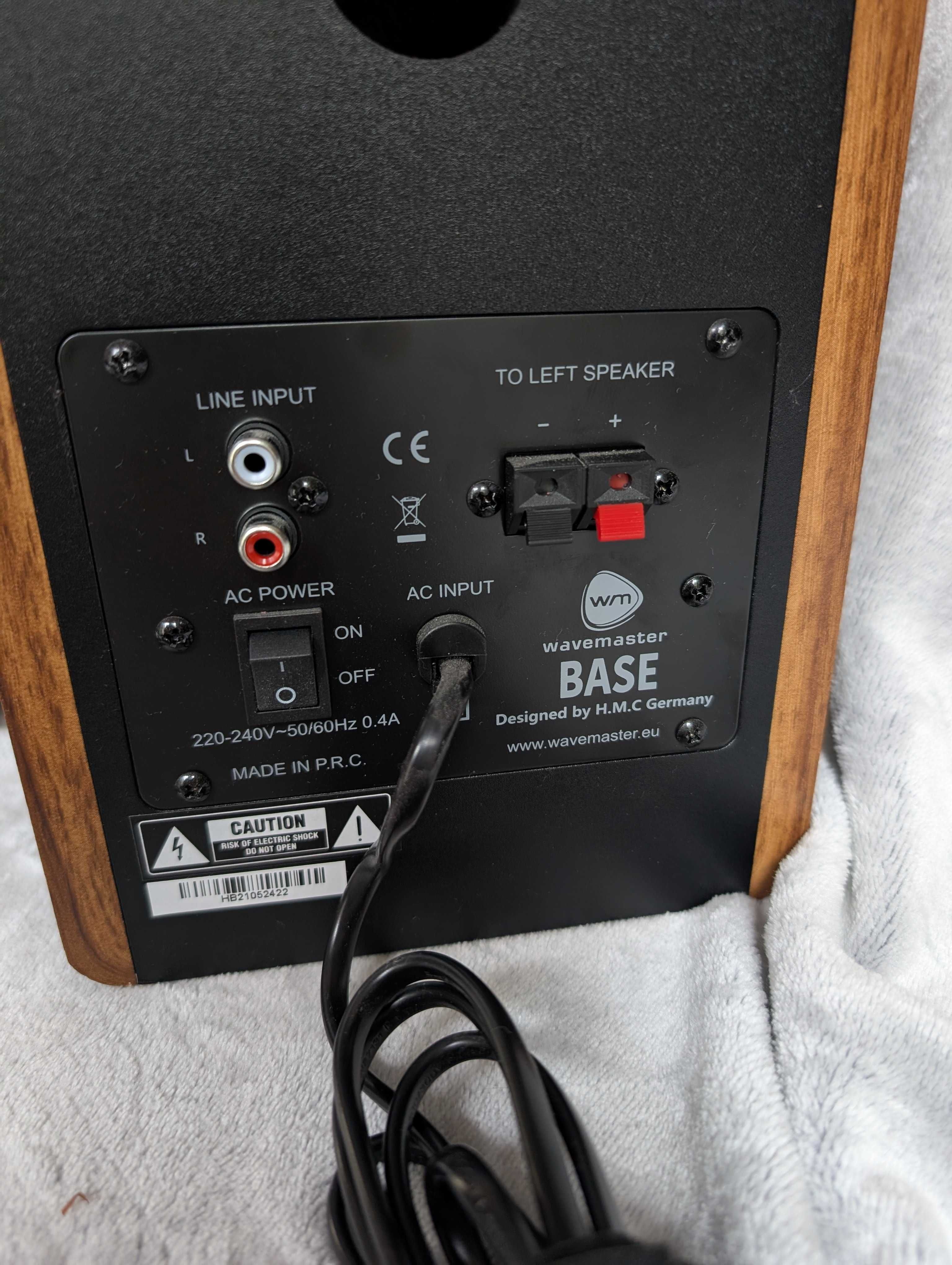 Zestaw aktywnych głośników 2.0 Wavemaster Base 30 W Bluetooth