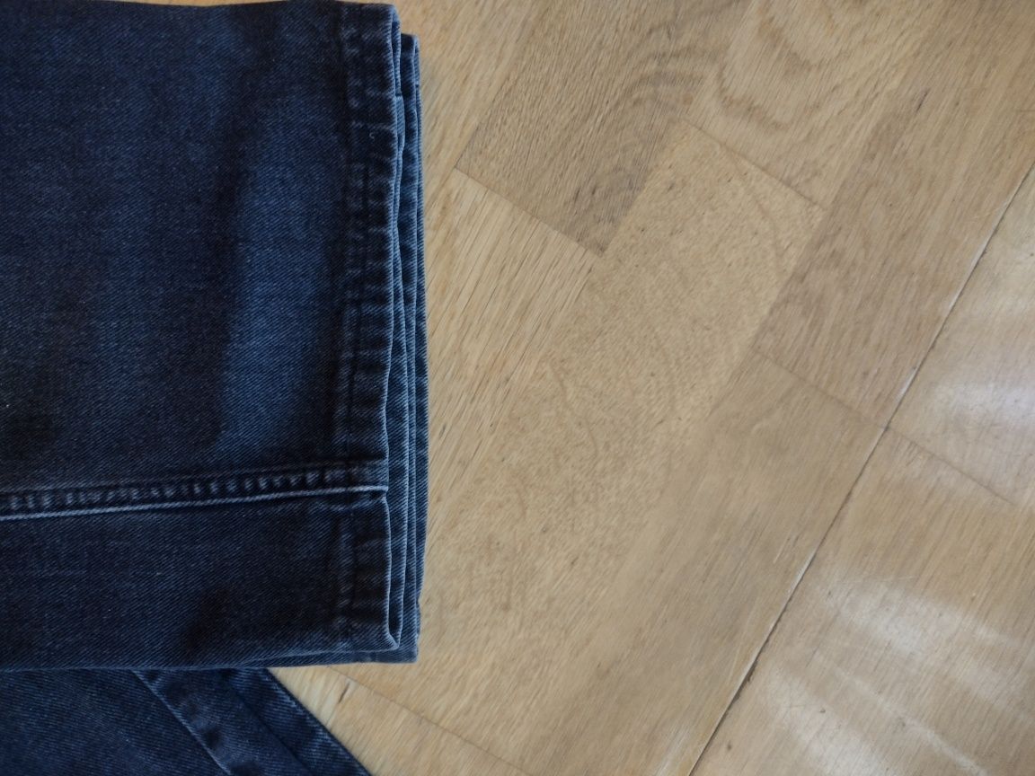 Spodnie jeansowe wide lag 34
