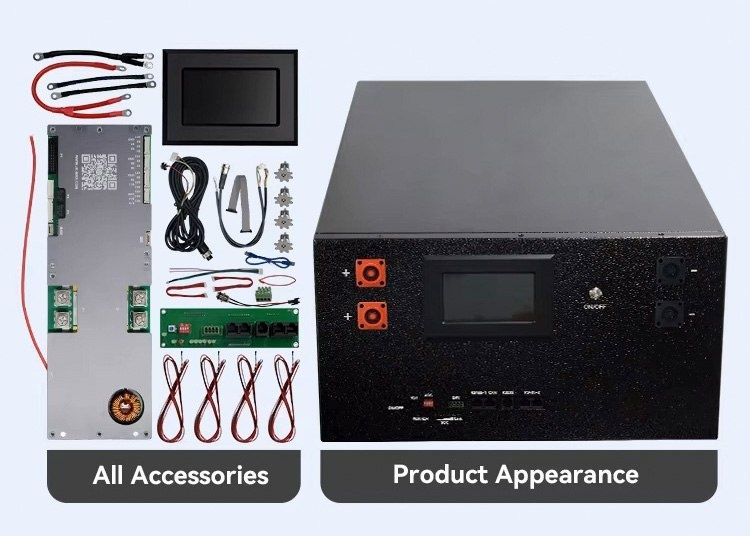 Комплект DIY для збірки LiFePO4 16S 280-304Ah