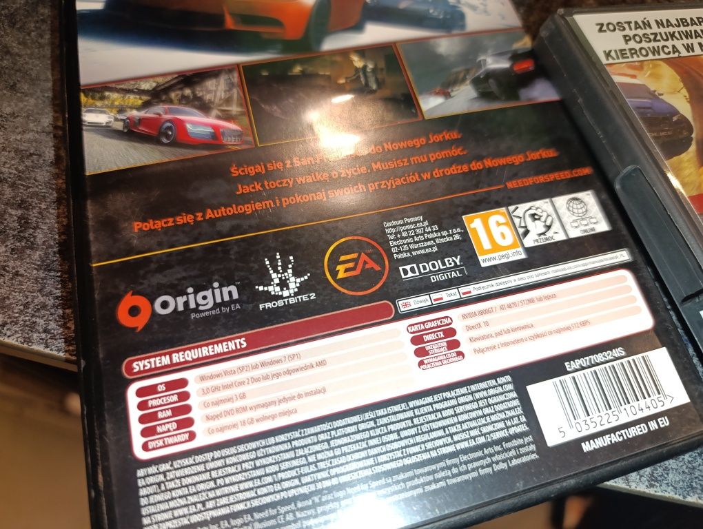 3 x Need For Speed Most Wanted Rivals The Run super stan PC (opis!!)