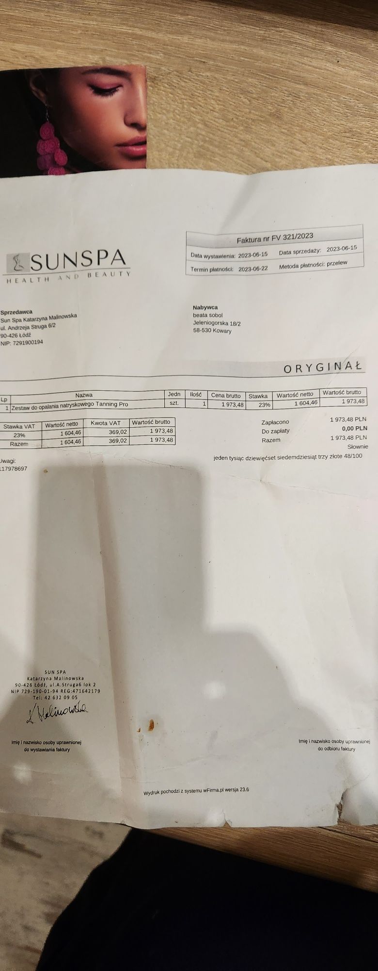 Profesjonalny zestaw do opalania natryskowego