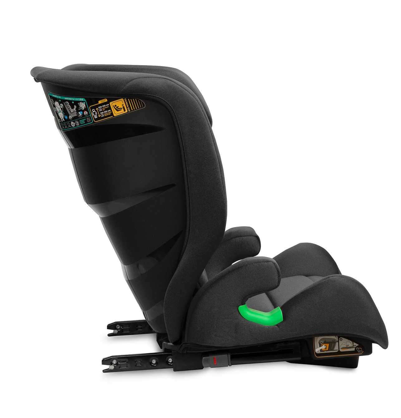 Fotelik - podstawka I-SIZE ISOFIX NIMBUS black 4-12lat, 100-150cm