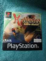 Ps1 x-bladez psx psone Książeczka Manual Angielska