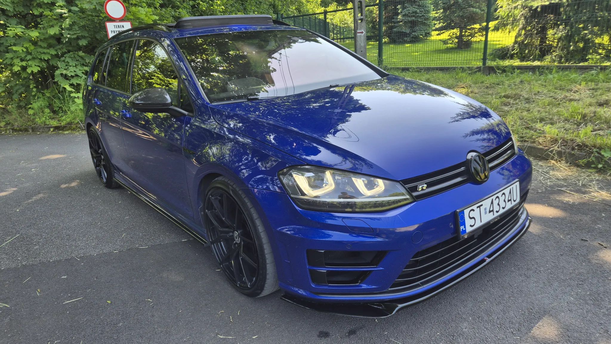 Volkswagen Golf 7R KOMBI 360 KM DSG Salon PL Bezwypadek Panorama ACC MAXTON Wydech