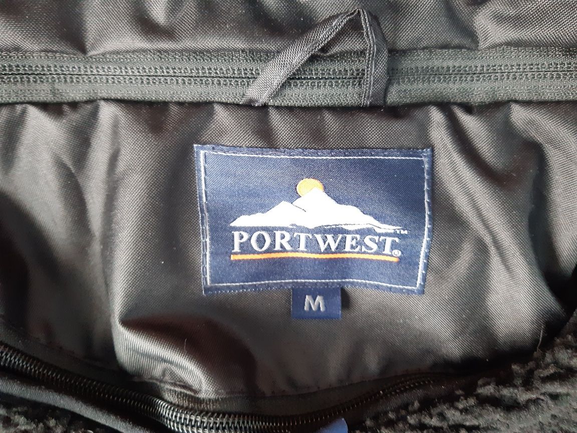 Nowa kurtka robocza M PORTWEST S435 typu Bomber 3w1 czarna