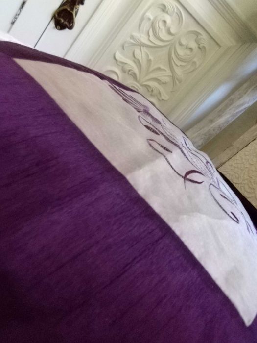 Komplet 3 poszewek dekoracyjne satynowe ozdobne powłoczki poduszki