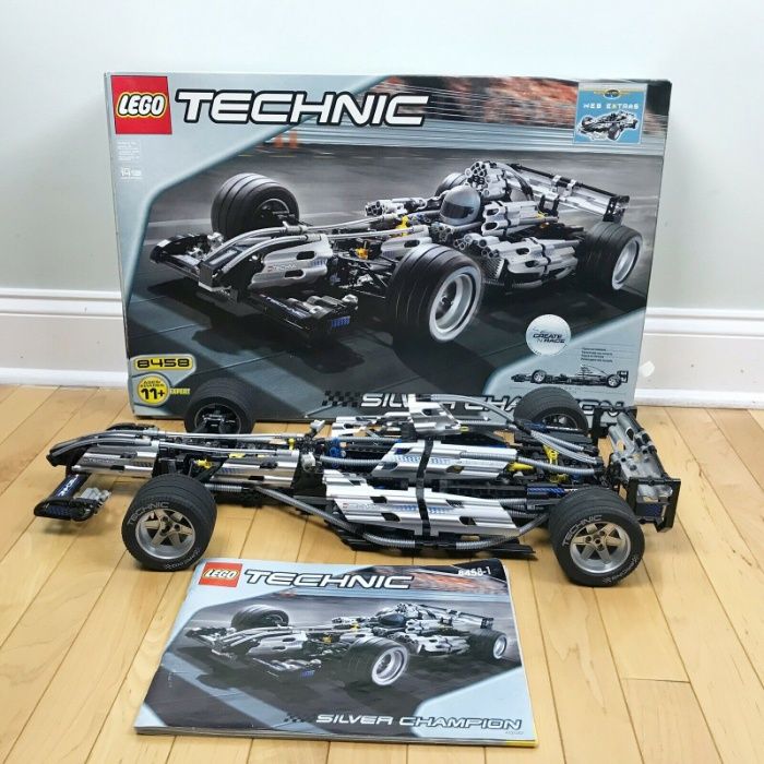 Lego-Technic-8458-Silver-Champion-F1 nowy zlozony
