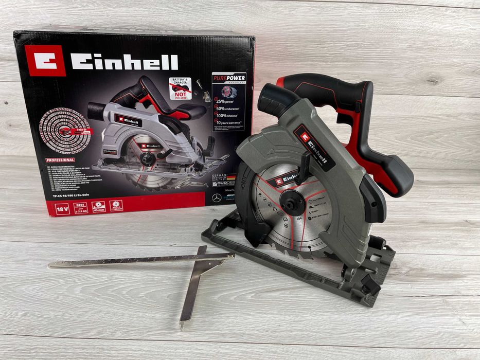 Пила Циркулярная Бесщеточная Einhell TE-CS 18/190 Li BL-Solo