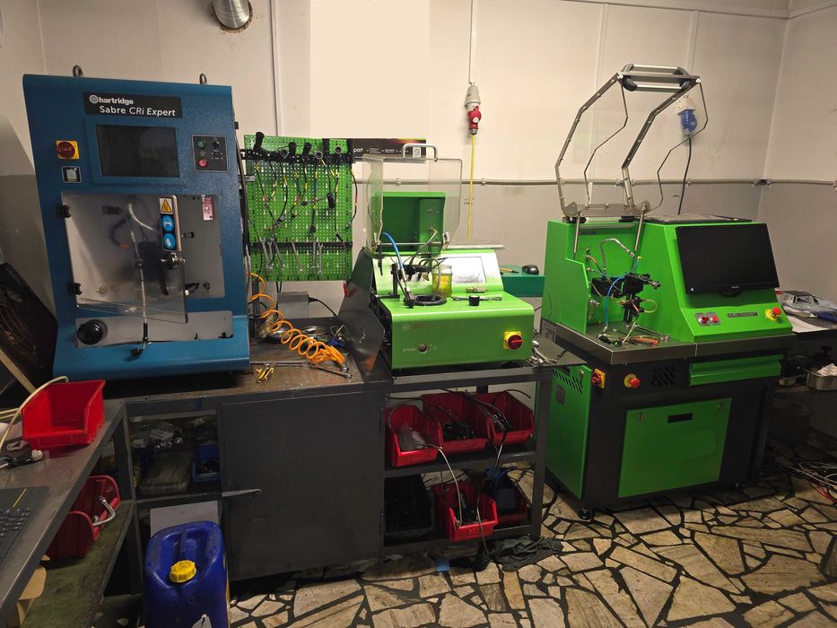 Pracownia naprawy wtryskiwaczy commonrail Stół probierczy Narzędzia