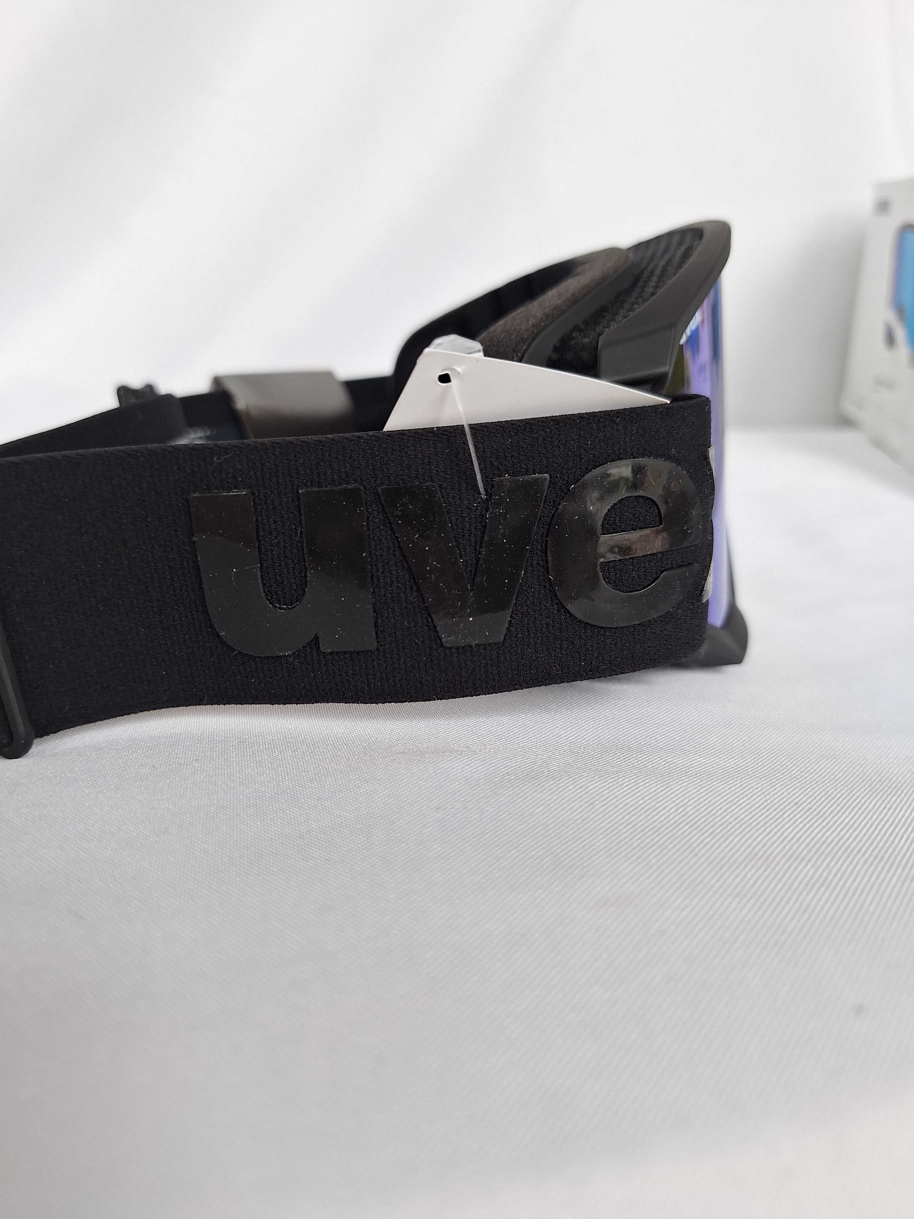 Gogle narciarskie Uvex Athletic CV Black Matt S2