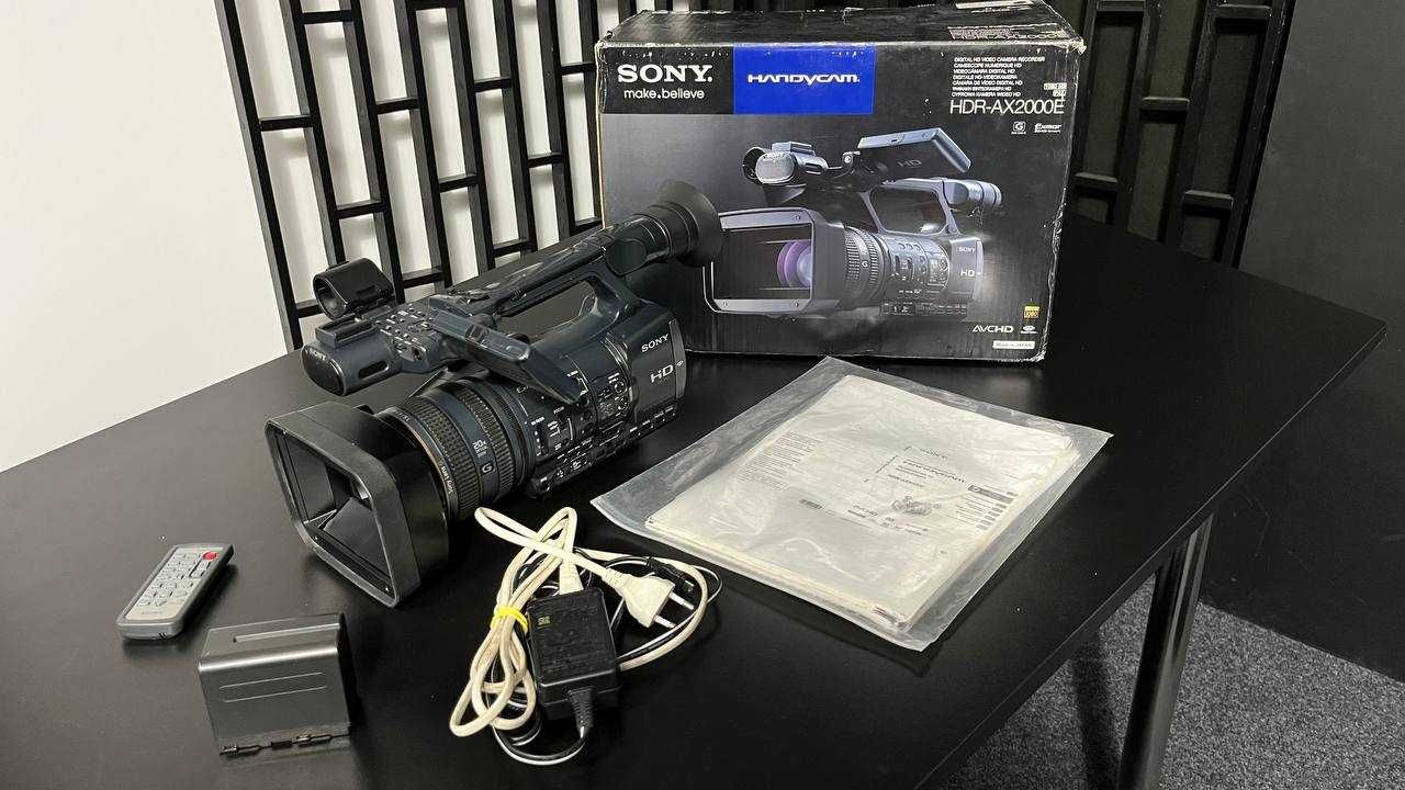 Відеокамера Sony HDR-AX2000E (без olx доставки, ТІЛЬКИ В РУКИ)