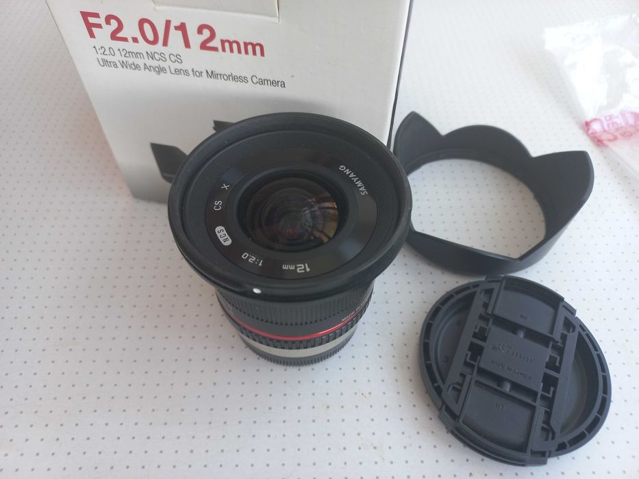 Samyang 12mm f2 para Fuji x
