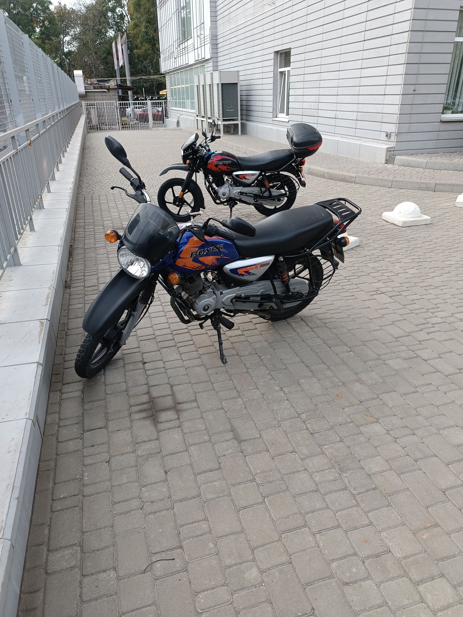 Bajaj boxer 125 x мотоцикл