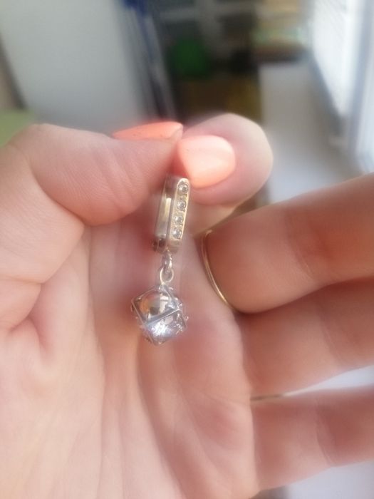 Серьги серебряные с золотым напылением