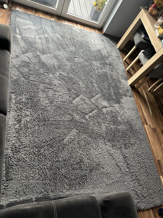 Dywan shaggy szary 200x300 antracyt