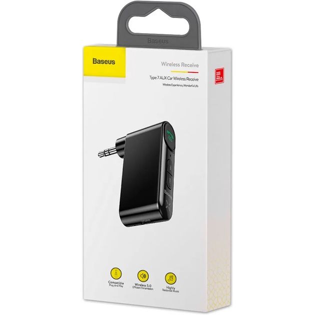 Bluetooth аудіоадаптер Baseus BSBA-02 AUX Wireless Audio Receiver