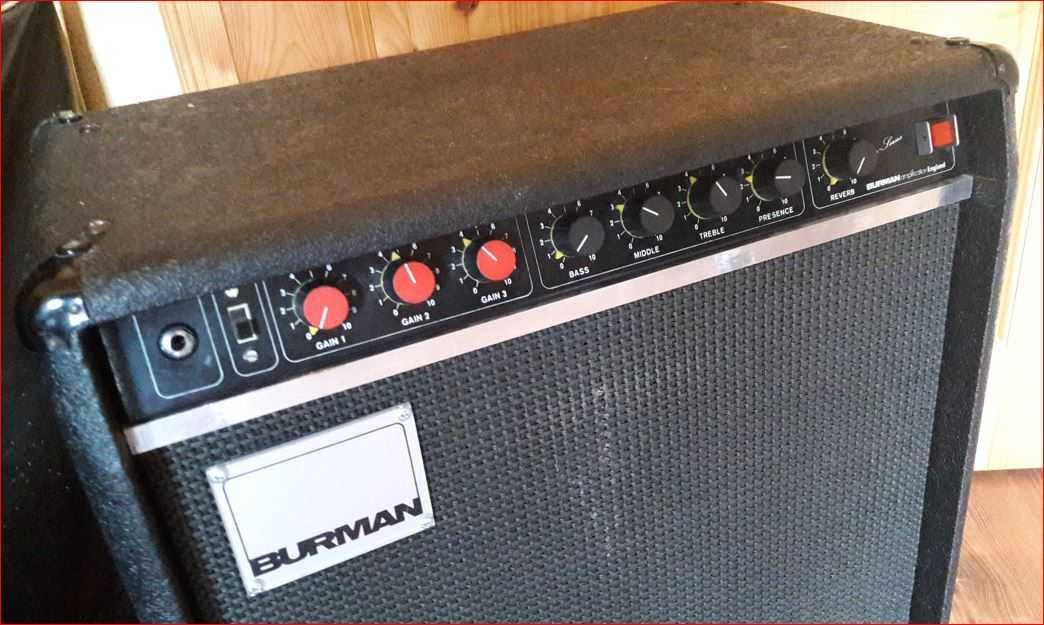 Burman 501 Pro  gitarowy wzmacniacz lampowy Dumble, Two Rock