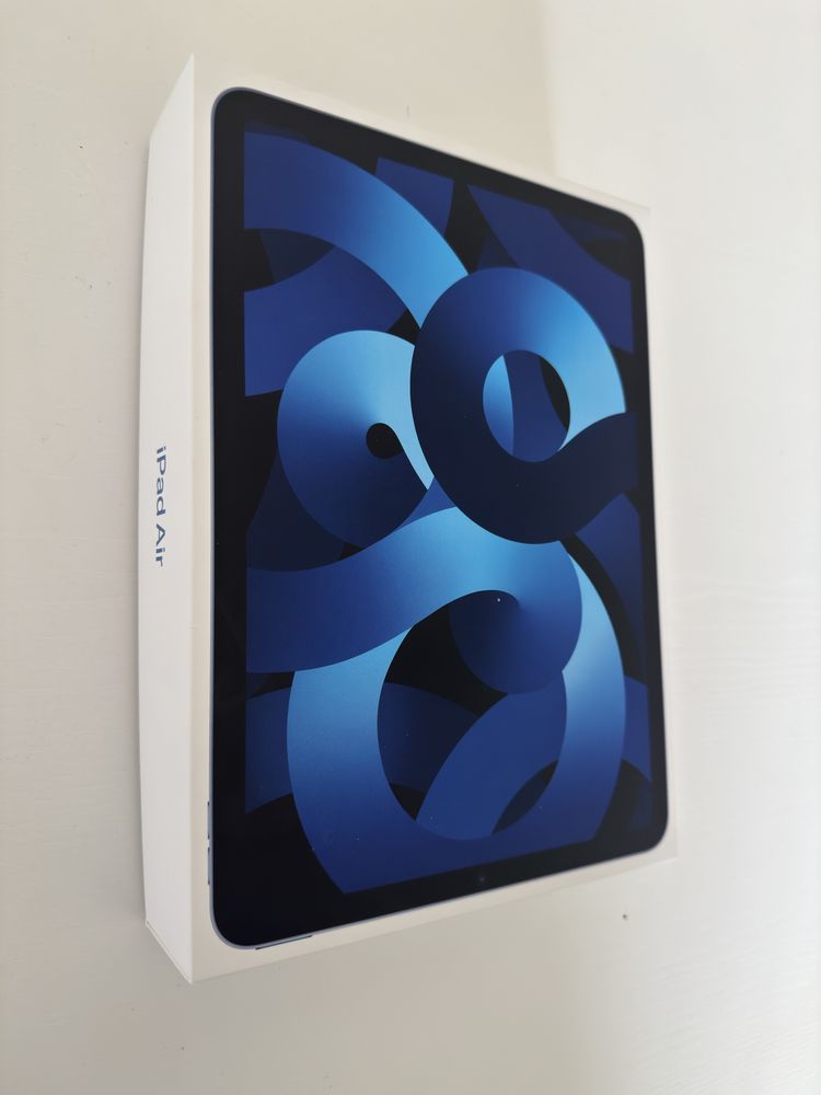 iPad Air Wi‑Fi de 10,9 polegadas 256 GB Azul - C/ Novo fatura e caixa