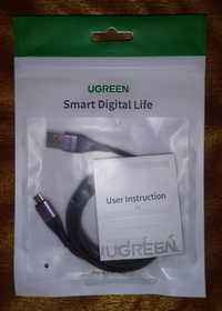 UGREEN MAGNETIC тип MICRO PLUG USB кабель для зарядного устройства