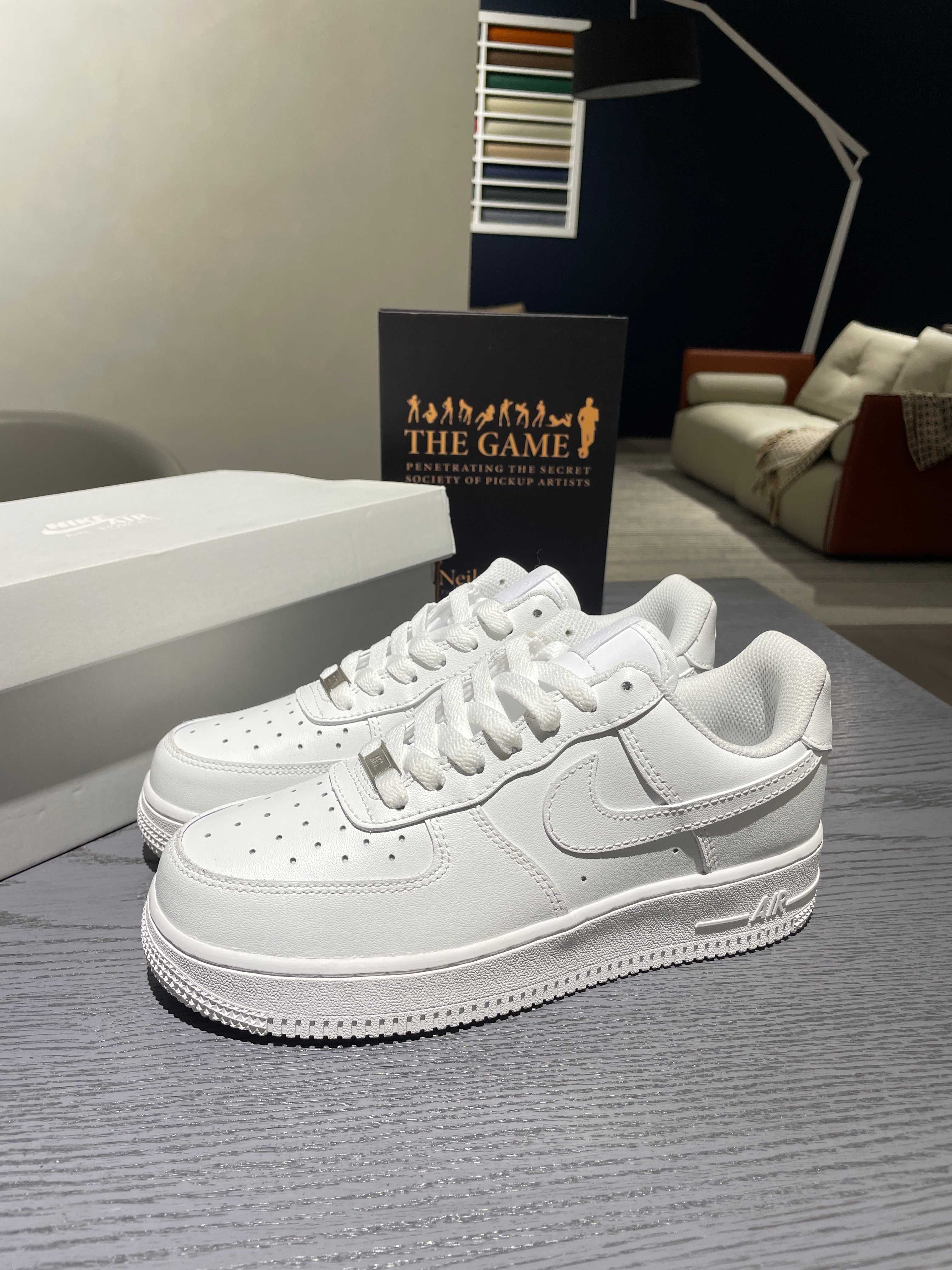 Nike Air Force 1 Low '07 White  „Buciki” dla dzieci.43
