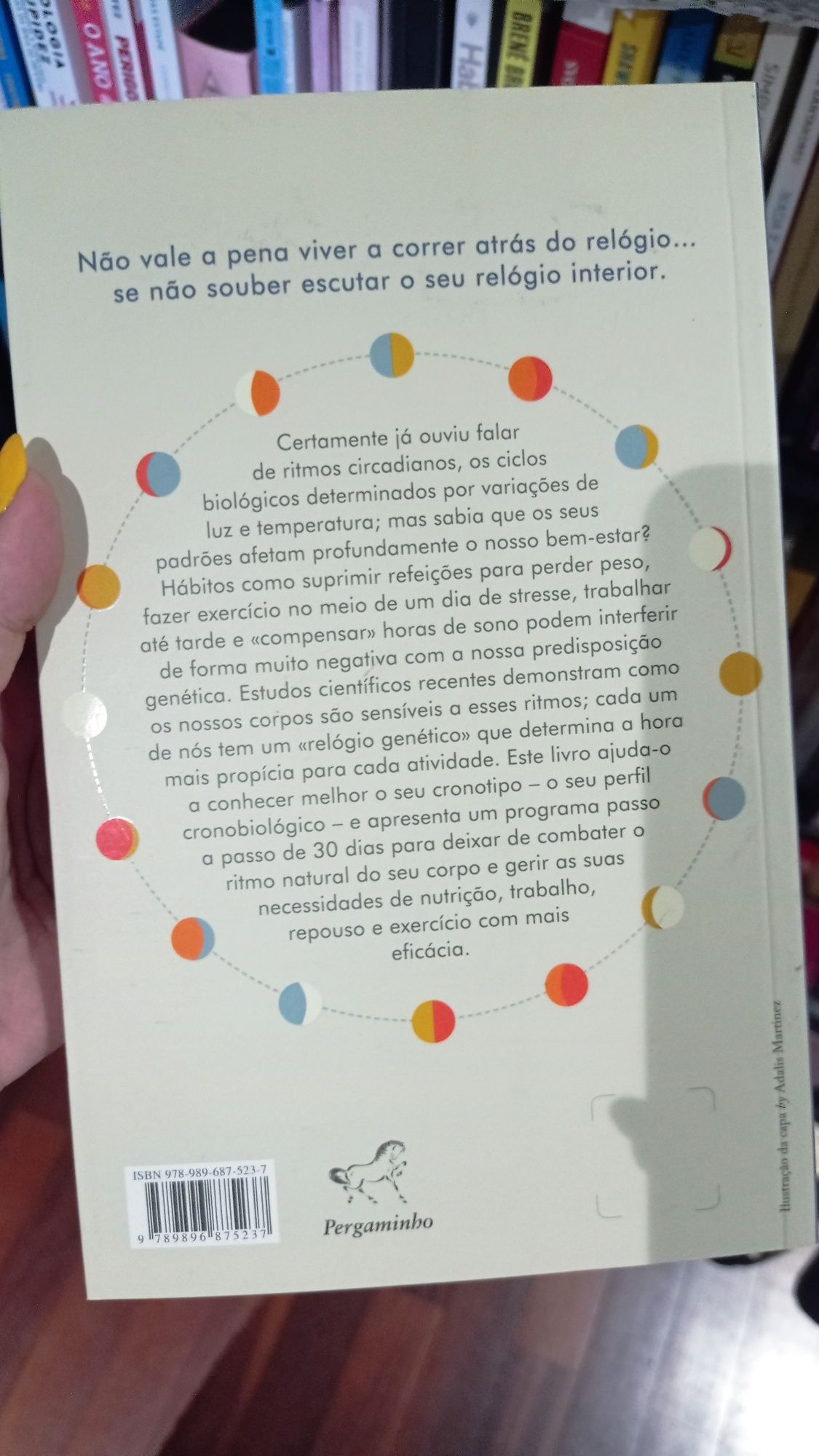 Livro mude de horário mude de vida