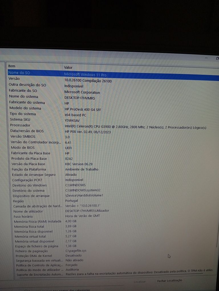 HP ProDesk 400 G4 SFF