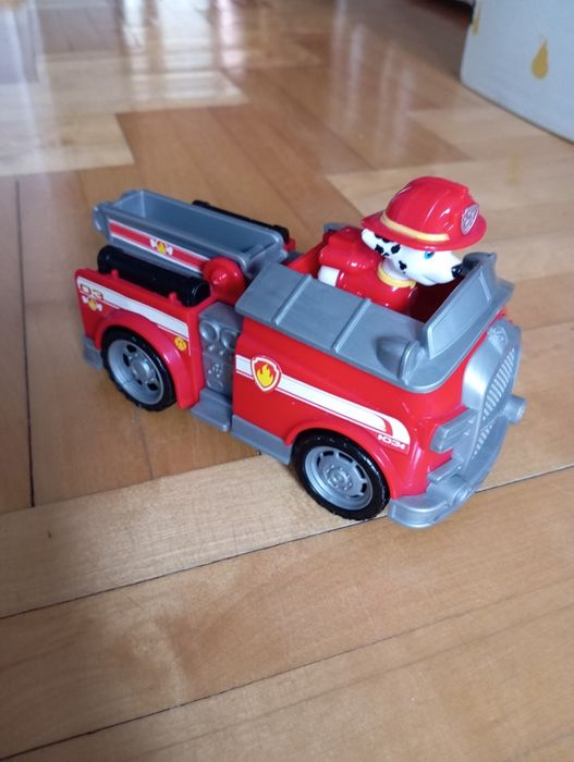 Samochód/pojazd/wóz strażacki Psi Patrol Marshall