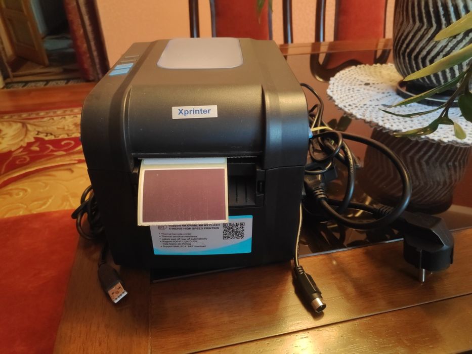 Термопринтер 2в1 Xprinter 370b
