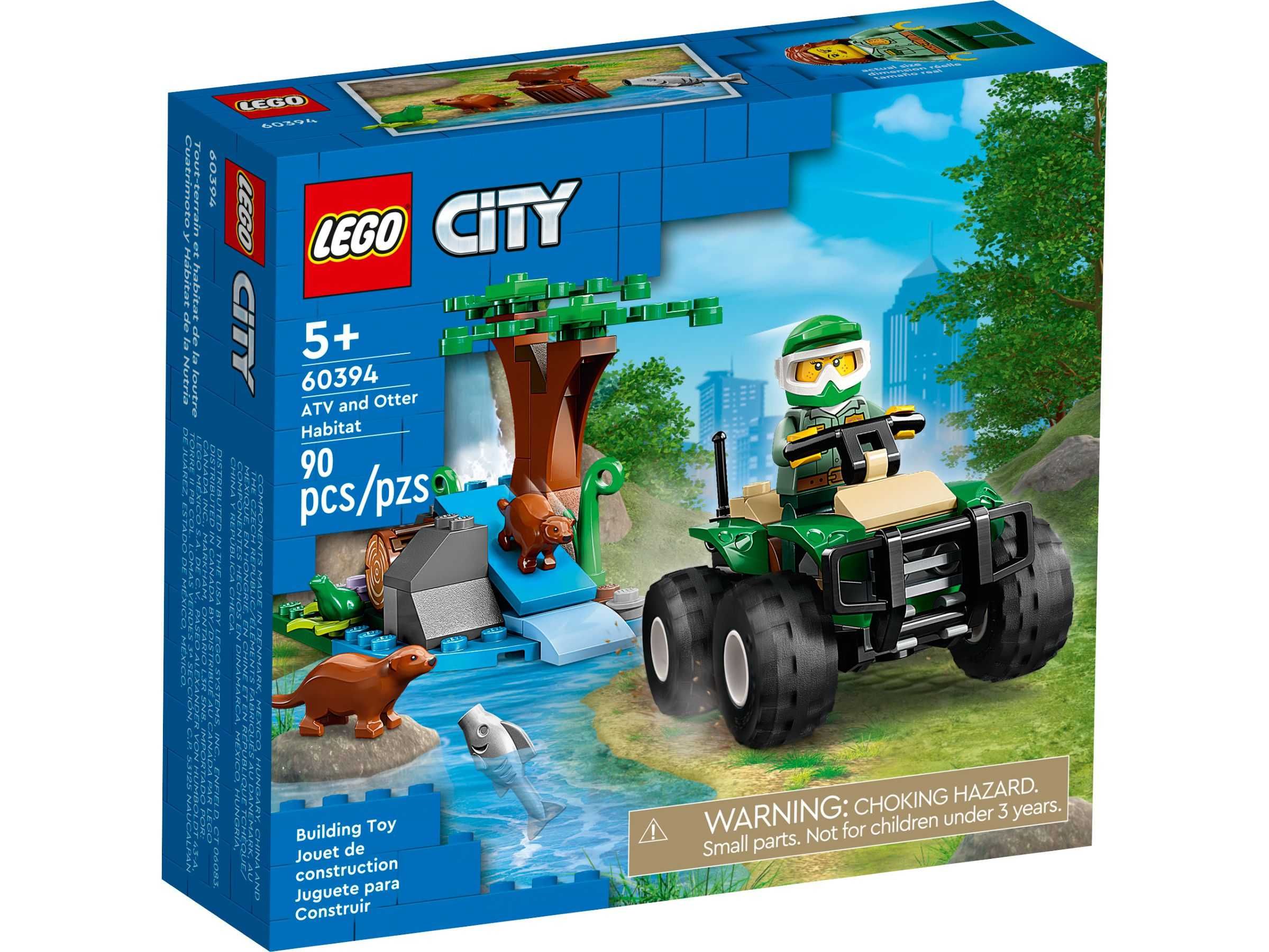 LEGO® 60394 City - Quad i siedlisko wydry - NOWY SET