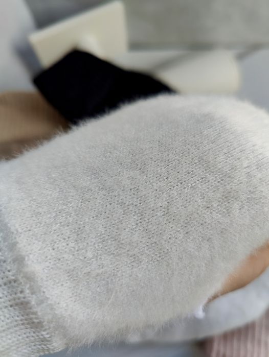 Жіночі рукавиці без пальців, мітенки