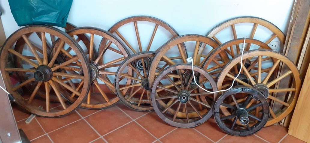 Rodas de carros de bois para venda