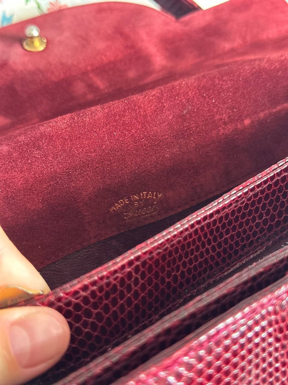 Сумка Gucci Lizard вінтаж оригінал