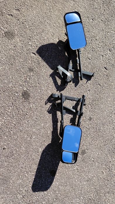 Lusterka do holowania przyczepy kempingu