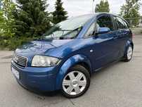 Audi A2 Klimatronik 1.4 Mpi 75PS 2x Koła sprytne miejskie autko REJ w PL