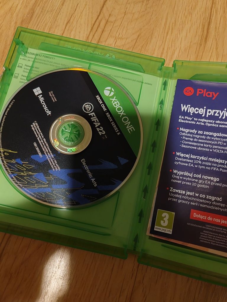 Fifa 2022 22 xbox one s x series Polska wersja