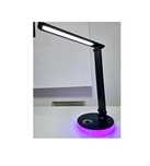 Lampka LED biurkowa 3 barwy CZARNA nocna RGB regulowana