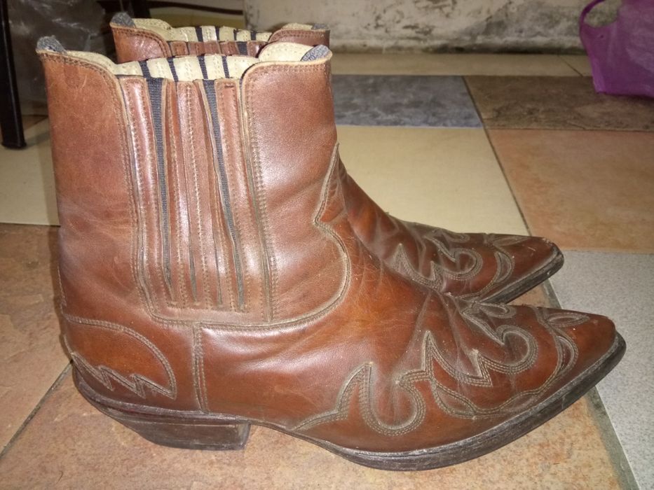 Ковбойские, оригинал, Франция, кожа