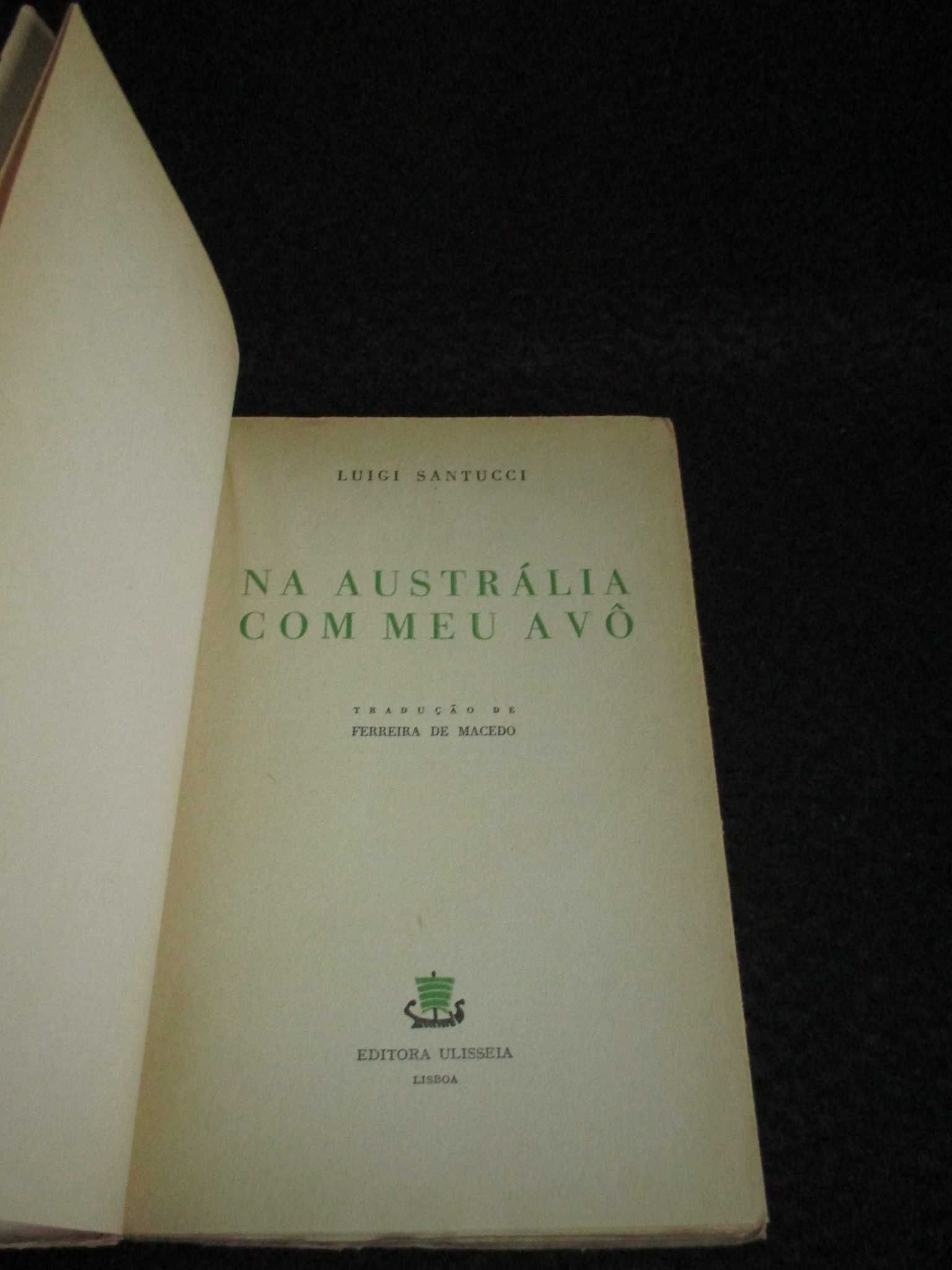 Livro Na Austrália com o Meu Avô Luigi Santucci