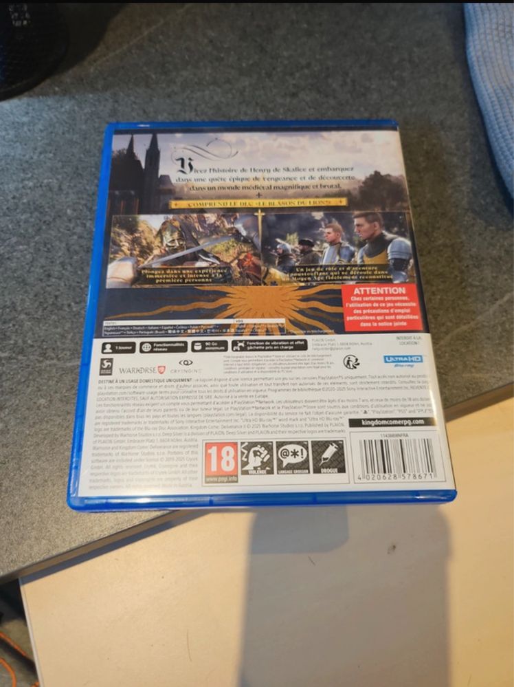 Kingdom Come Deliverance 2 ps5