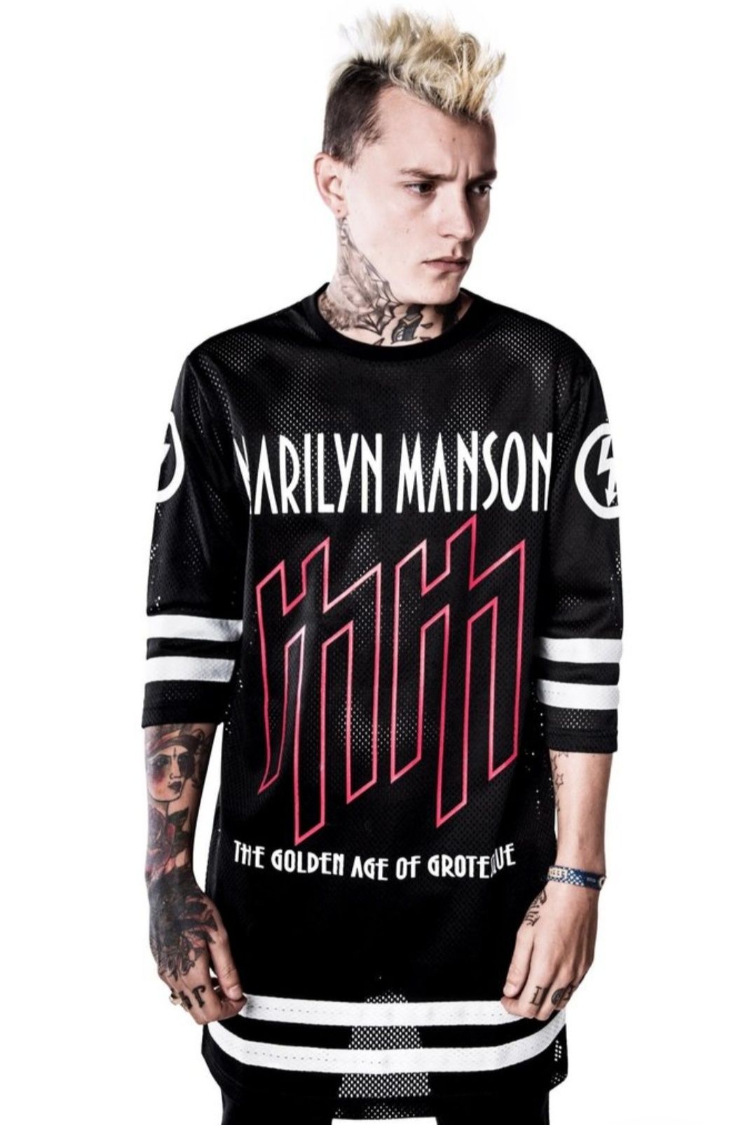 Marilyn Manson & Killstar -  хокейне джерсі/футболка